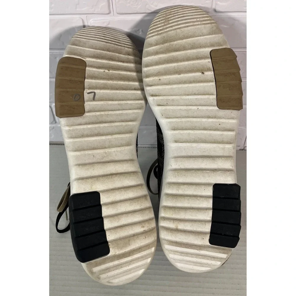 Adidas Cloudfoam Ultimate Mens 12 Tan Black Good‎ Knit Athletic Sneakers B43835
